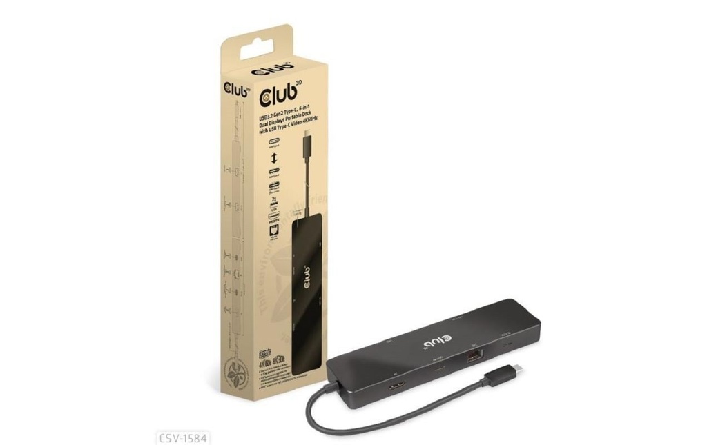 Club 3D Station d'accueil CSV-1584