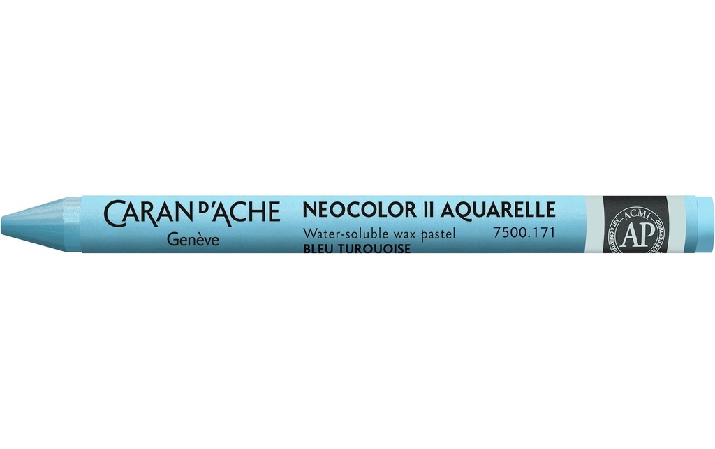 [117500171] CARAN D'ACHE Neocolor II bleu turquoise