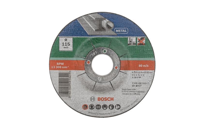 Bosch Jeu de 5 disques à tronçonner - 125 mm