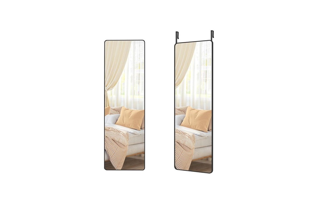 Songmics Miroir 40 x 120 cm, Noir