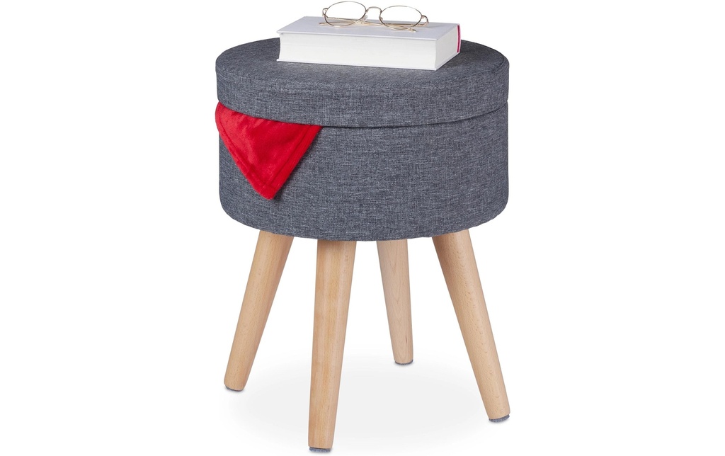 relaxdays Tabouret 45.5 x 37 cm