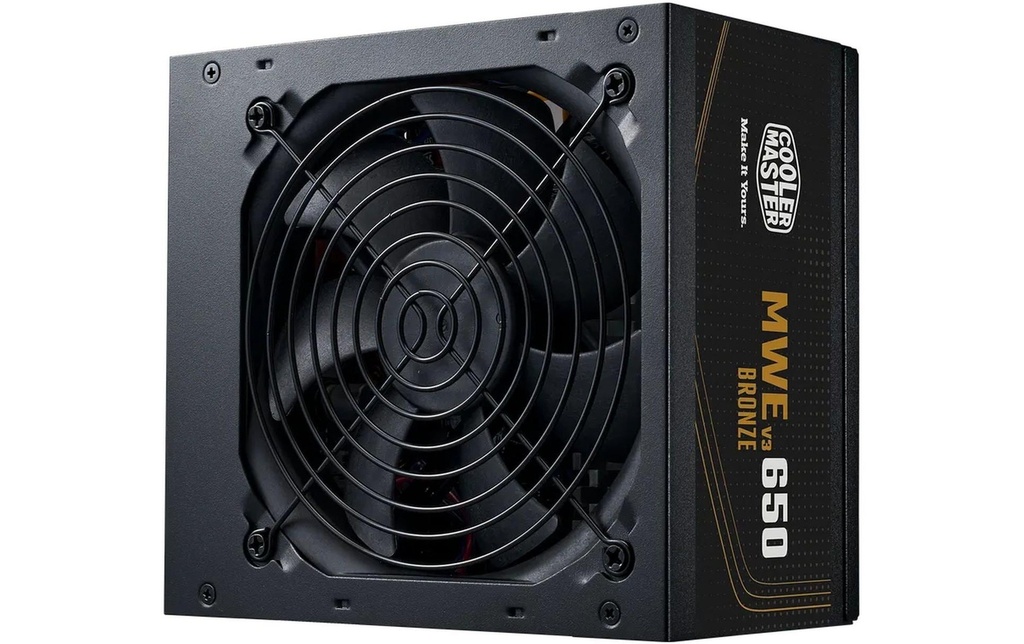 Cooler Master Bloc d’alimentation MWE Gold V3 ATX 3.1 Non-Modular Series 650 W