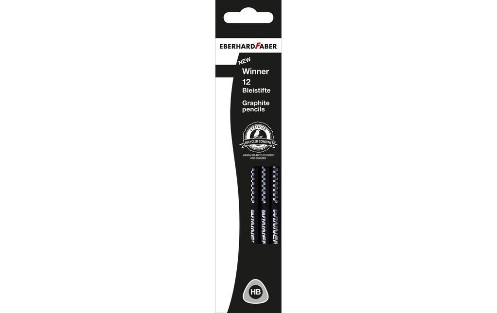 Eberhard Faber Crayon Gagnant HB, 12 pièces