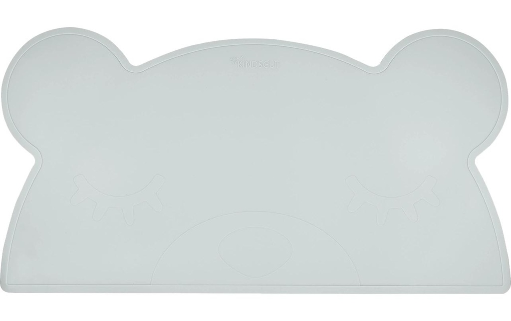 Kindsgut Set de table pour enfants Ours Aigue-marine