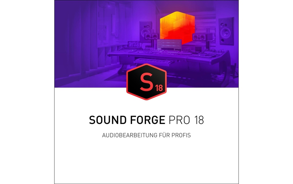 Magix Sound Forge Pro 18 ESD, Version complète