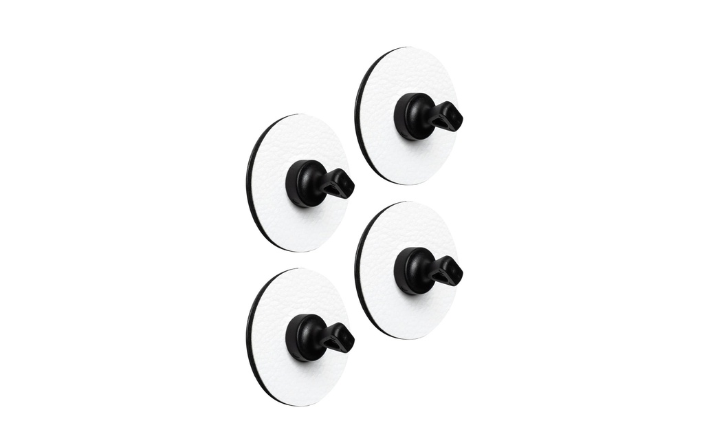 Silwy Crochet Magnet Pins Flex Blanc, 0.08 kg