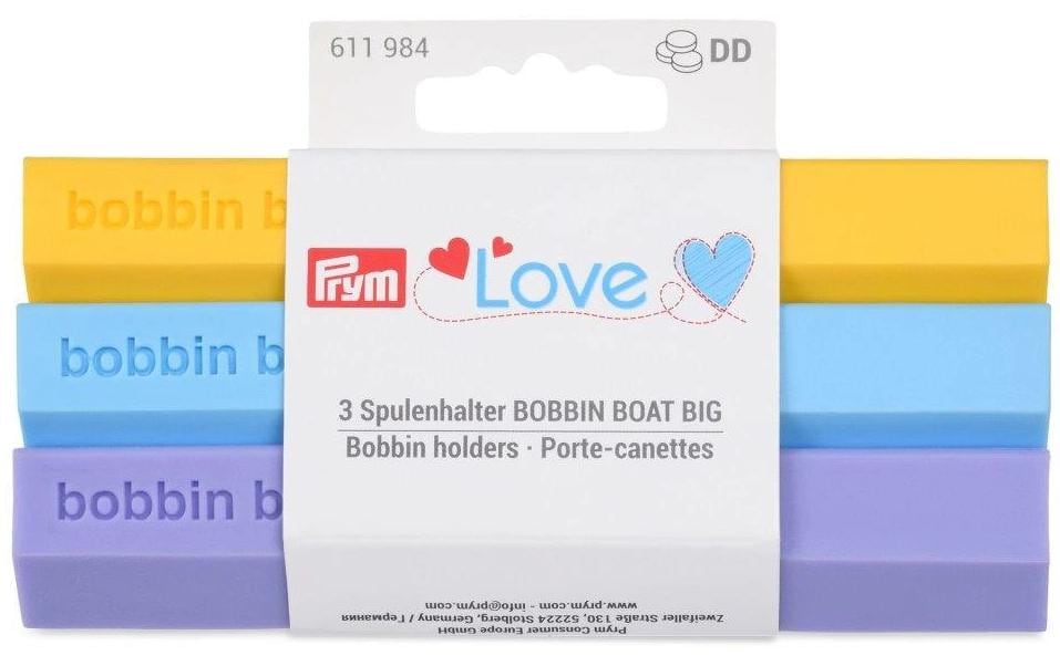 Prym Porte-bobine Jumbo Bobbin Boat, 3 pièces