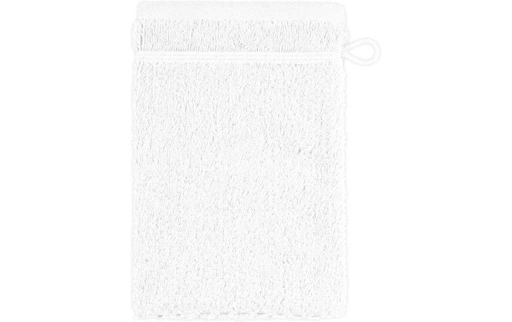 Frottana Gant de toilette Pearl 15 x 20 cm, Blanc