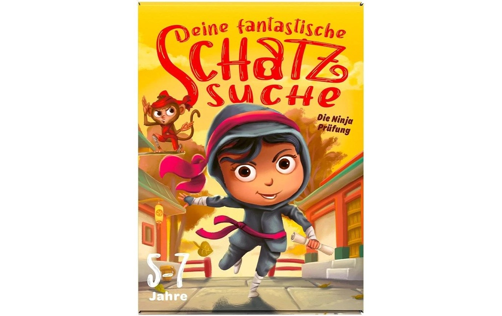Deine Fantastische Schatzsuche Party game Die Ninjaprüfung-DE-