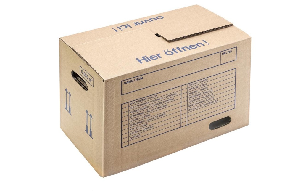 Brieger Carton de déménagement 48 x 29 x 32 cm, 1 pièce
