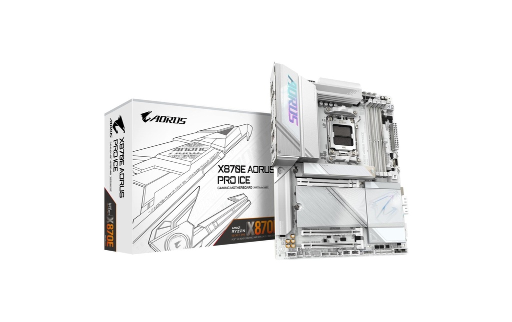 Gigabyte Carte mère X870E AORUS PRO ICE