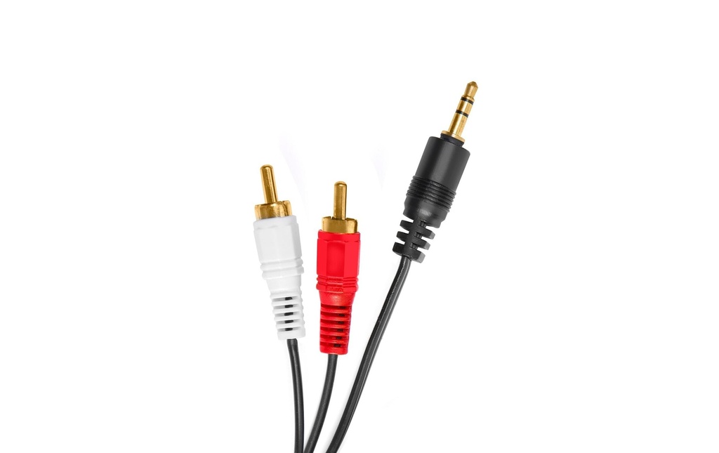 Skytronic Câble audio CX400-2 jack 3.5 mm - Cinch 2.5 m