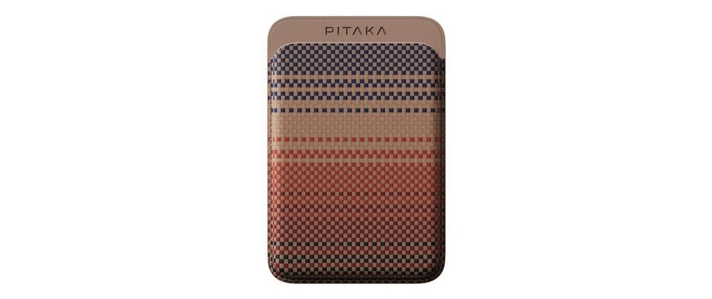 PITAKA Porte-cartes pour 2 cartes MagSafe