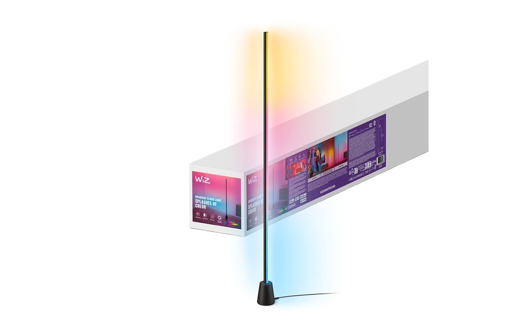 WiZ Lampadaire Gradient RGBIC Floor, 1.4 m