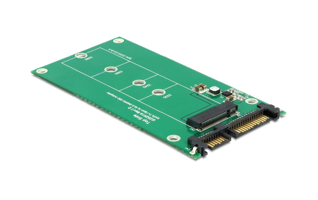 Delock Convertisseur SATA 22 Pin > M.2 NGFF sans cadre
