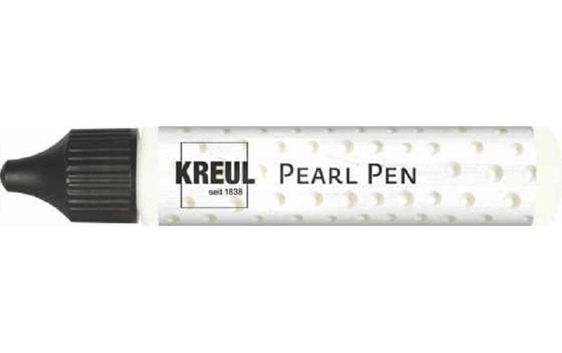 Kreul Peinture à effet Pen Liner Pearl Blanc, 29 ml