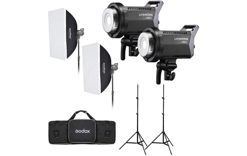 Godox LA150D-K2 Kit d'éclairage Litemons Studio