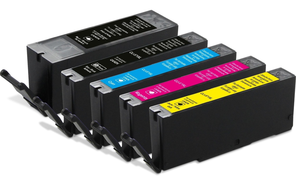 Generic Ink Encre Canon PGI-570 XL Multipack Magenta/Yellow/noir/Cyan