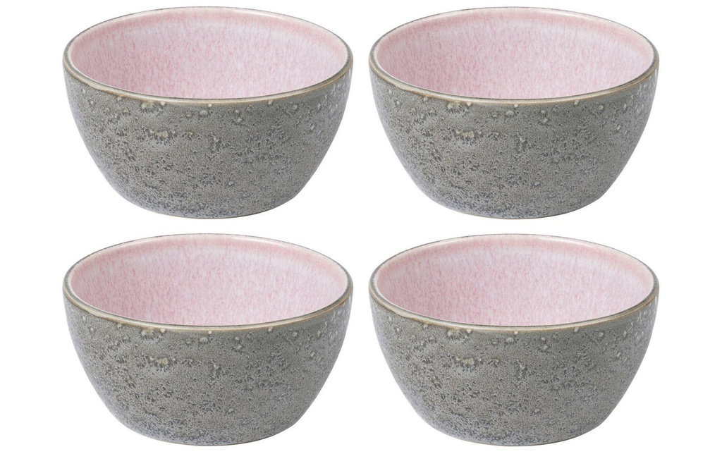 Bitz Coupelle apéritif 12 cm, 4 Pièce/s, Gris/rose clair