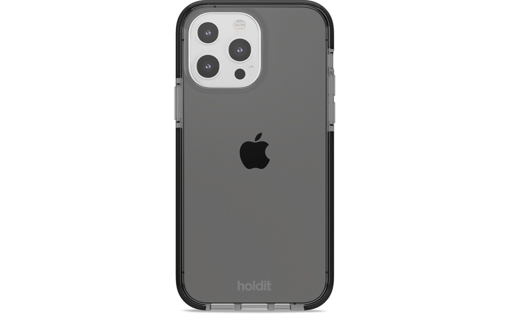Holdit Coque arrière Seethru iPhone 13 Pro Max Noir