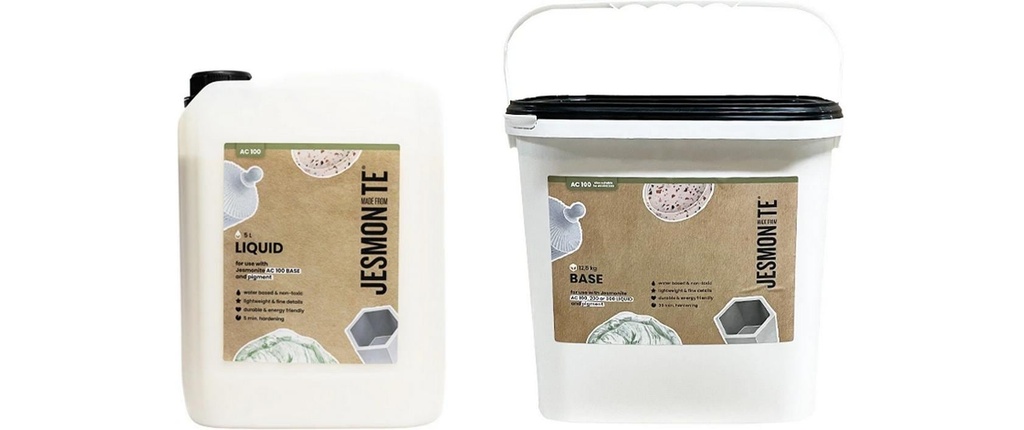Jesmonite Matière à modeler Kit de démarrage AC 100 5 kg + 12.5 kg