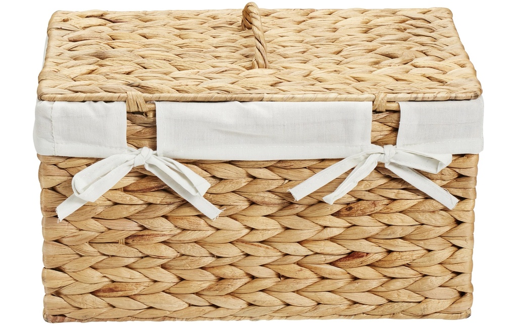 diaqua® Boîte de rangement Romance 35 x 20 x 20 cm, Nature