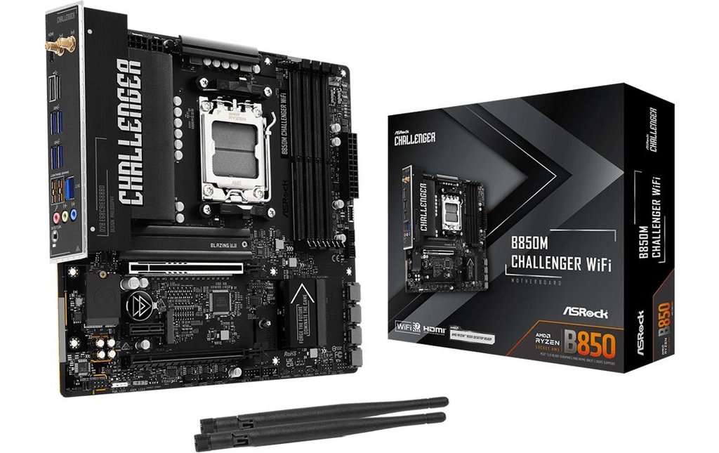 ASRock Carte mère B850M Challenger WiFi