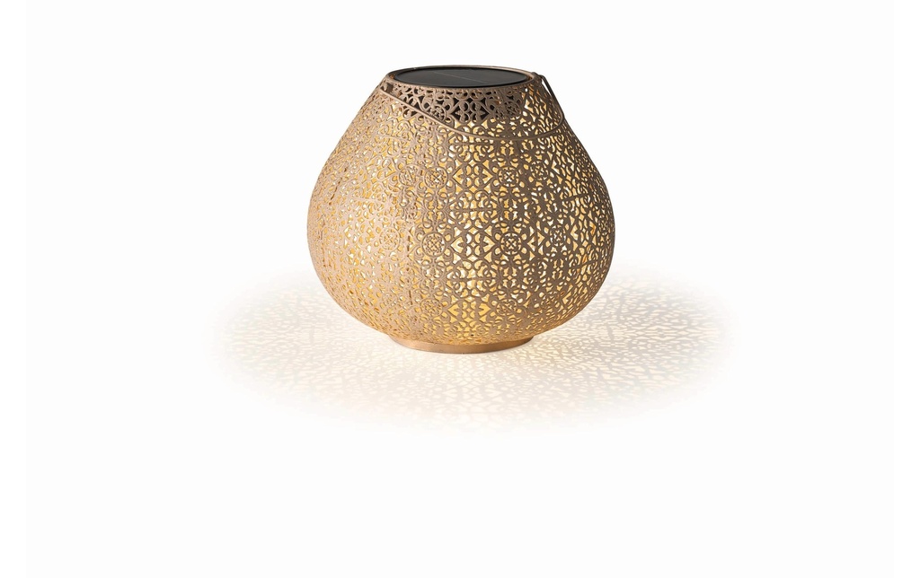 STT Lanterne Solar Antic Lantern Jade M, Beige