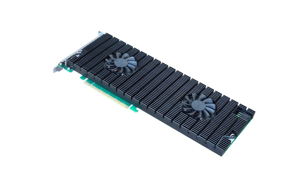Highpoint Adaptateur de bus hôte Rocket 1108A PCI-Ex16v3 - 8x M.2 NVMe