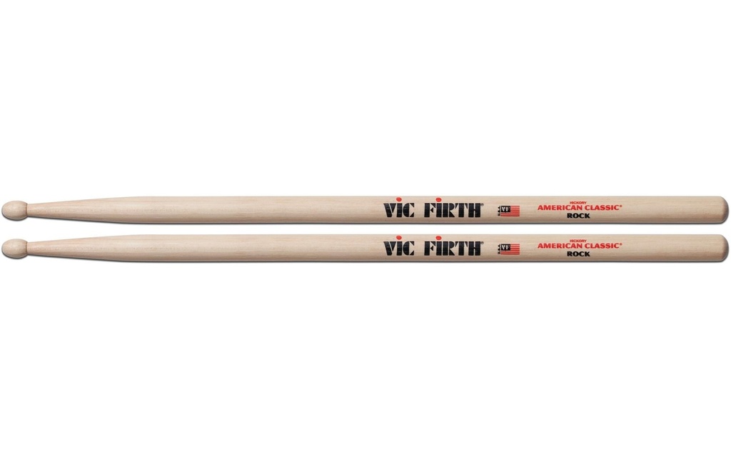 Vic Firth Baguettes de batterie ROCK – 1 Paire/s
