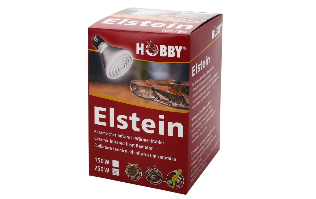 Hobby Terraristik Lampe pour terrarium Projecteurs Elstein, E27, IOT 90 / 250 W