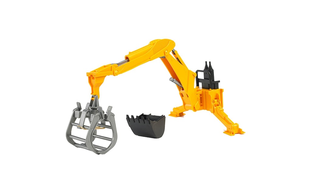 Bruder Spielwaren Accessoire Pelle arrière avec grappin