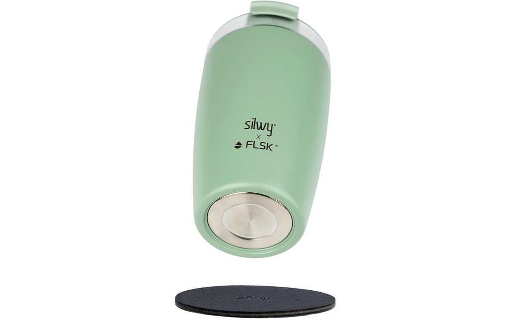 Silwy Gobelet thermique magnétique Turquoise