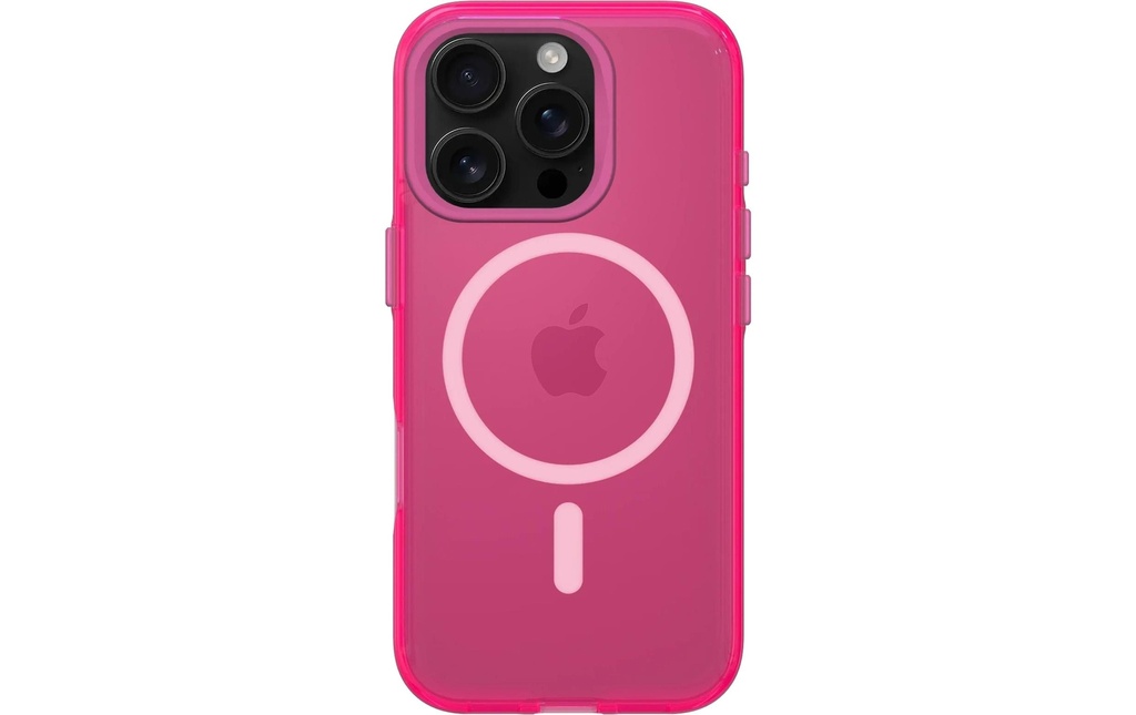 Rhinoshield Coque arrière JellyTint MagSafe iPhone 16 Pro Fancy Pink