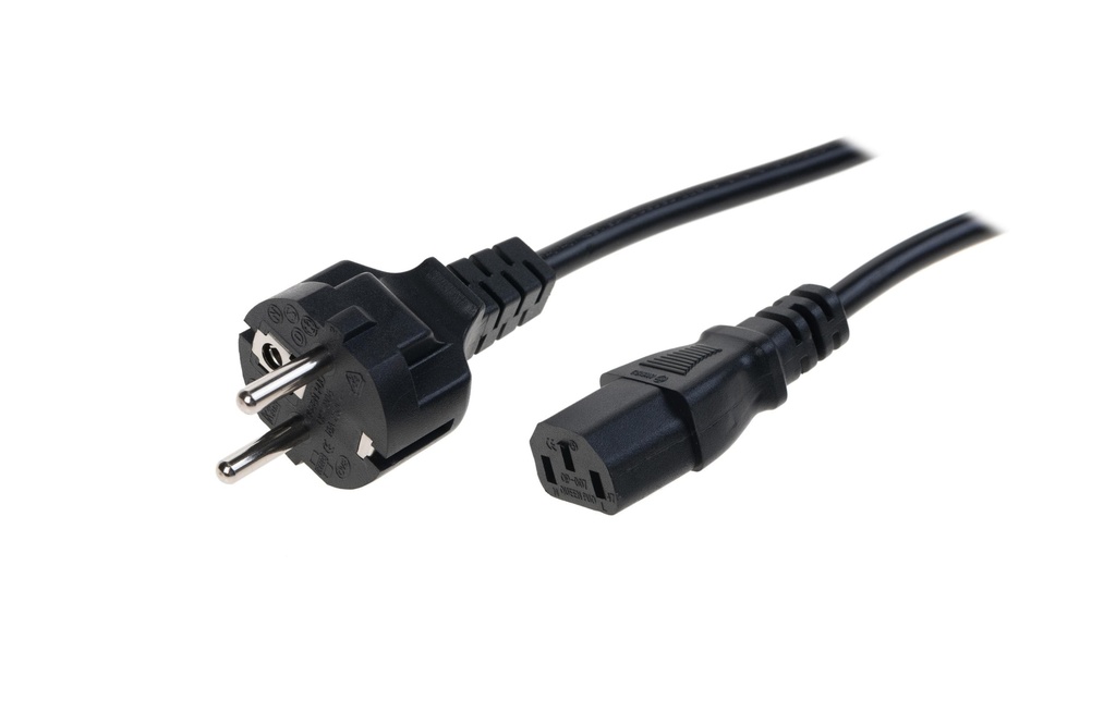 Diggelmann Câble réseau 1.8 m C13-Schuko