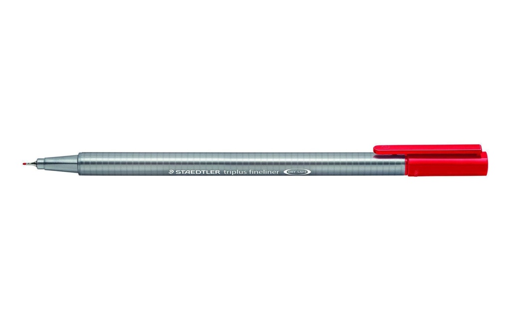 Staedtler Fineliner Triplus 334 0,3 mm, rouge