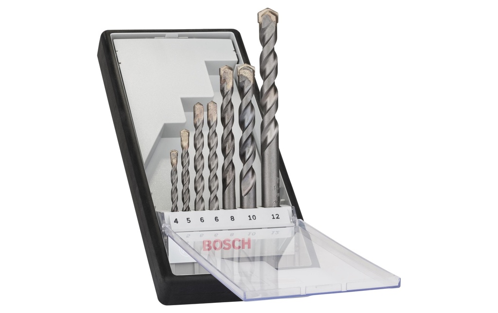 Bosch Professional Kits de forets pour béton CYL-3, 4 - 12 mm, 7 pièces