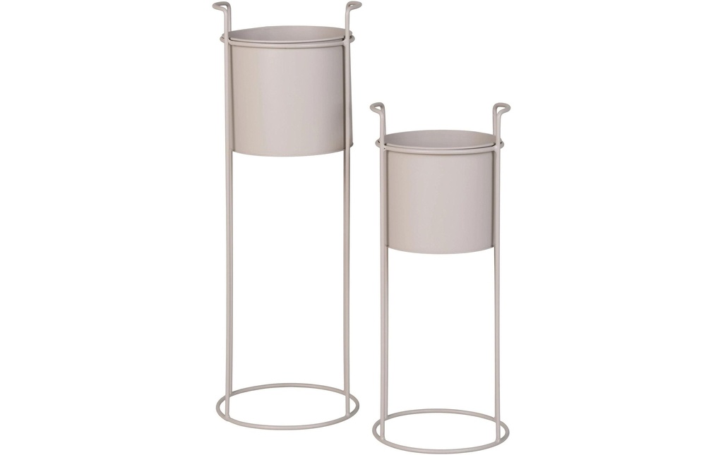 House Nordic Support pour pots de fleurs Rabo 2 pièces, Sabler
