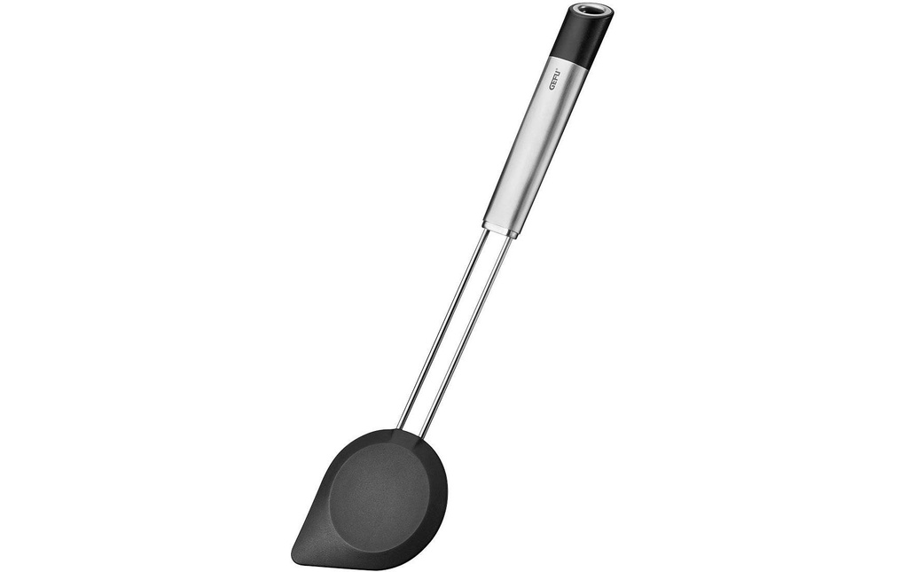 GEFU Grande cuillère Primmeline 30 cm, Noir/Argenté