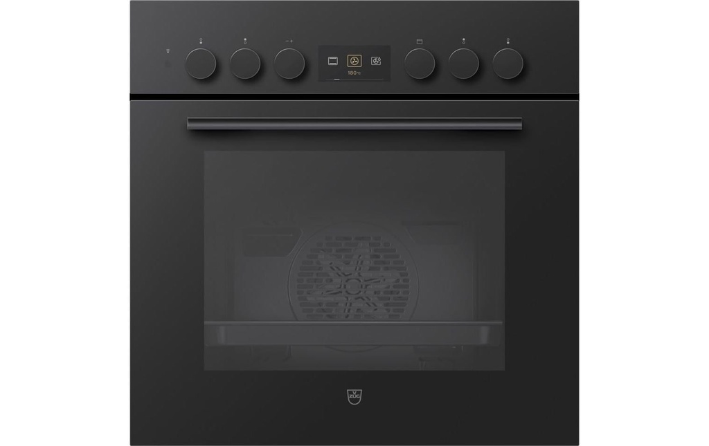 V-Zug Four encastré Combair V600 6UH Noir