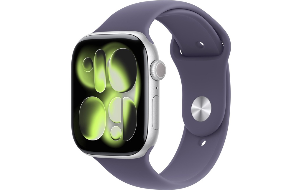 Apple Watch Series 11 46 mm GPS Silver Alu Sport Band M/L