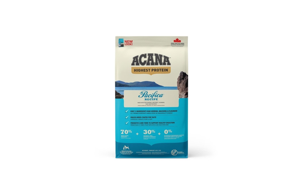 Acana Alimentation sèche Recette régionale Pacifica, 11.4 kg