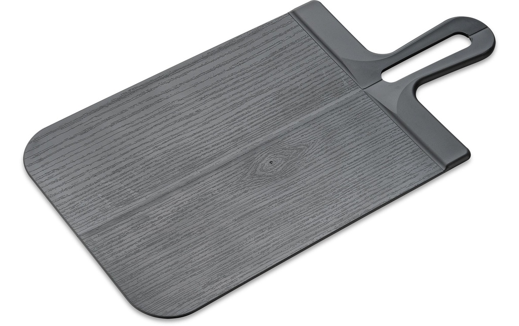 Koziol Planche à découper Snap L 24.2 cm x 46.4 cm, Gris