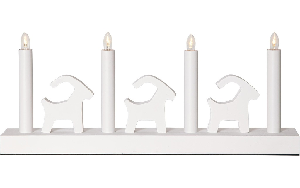 Star Trading Chandelier Bruse Blanc