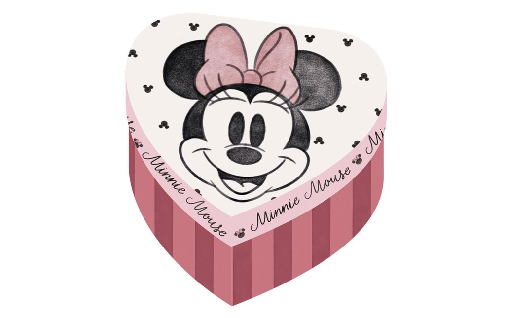 Arditex Boîtes cadeaux avec couvercle Minnie Mouse 12 x 12 x 7 cm