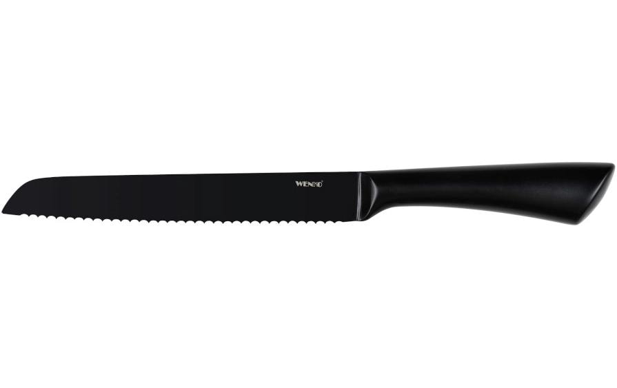 Wenko Couteau à pain Ace Noir