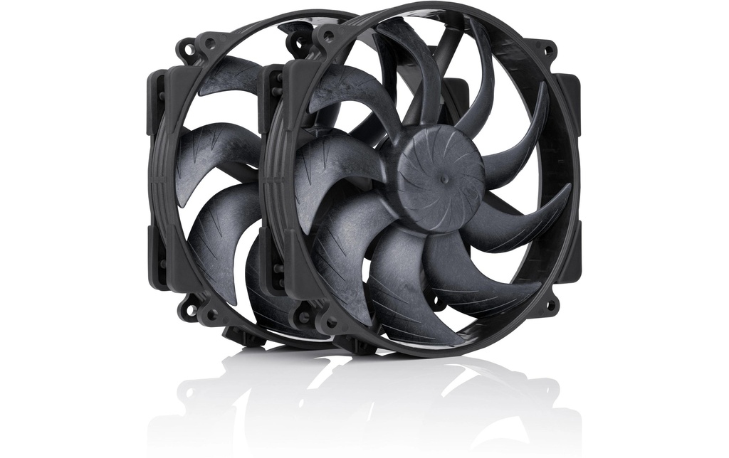 Noctua Ventilateur PC NF-A14x25r G2 PWM Sx2-PP chromax.black