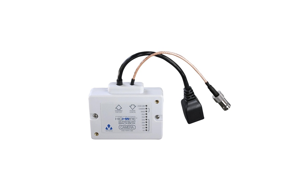 Veracity Convertisseur PoE+ HIGHWIRE Powerstar Backbox