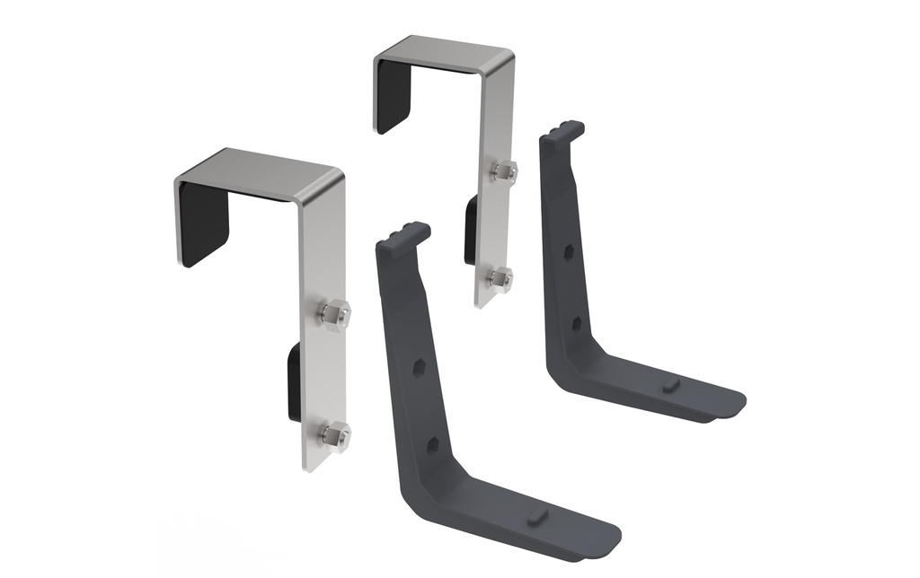 Gusta Garden Support pour balcon HARRY HERBS, 25 mm,