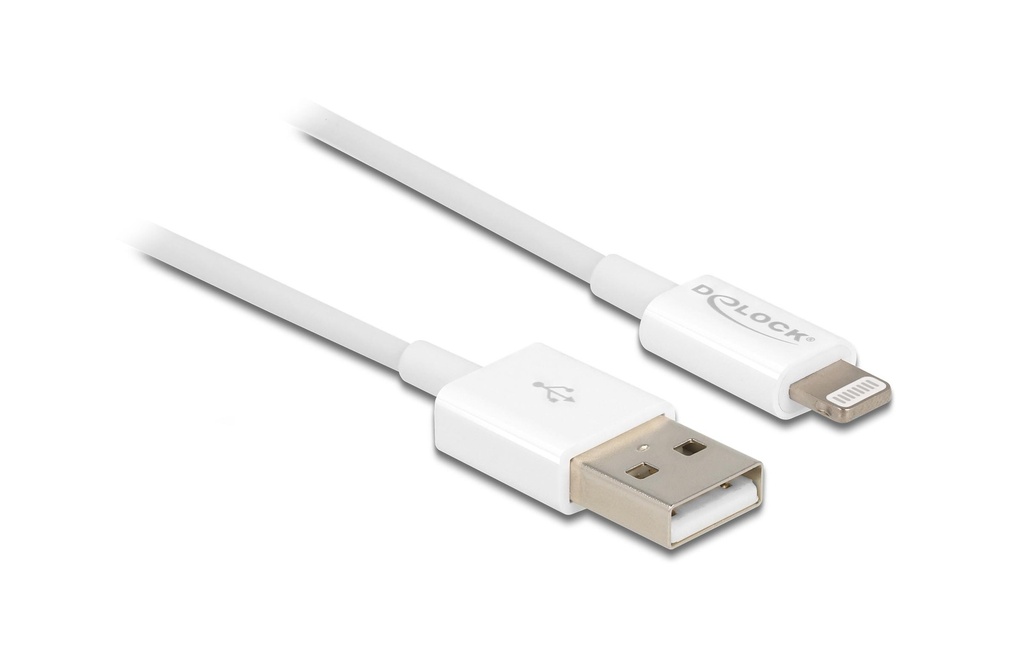 Delock Câble USB 2.0 USB-A - Lightning 0.15 m